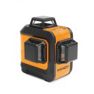 HANDY Lézeres szintező szett - max 15 m - 3D/360° - akkumulátoros, szemüveggel, konzollal